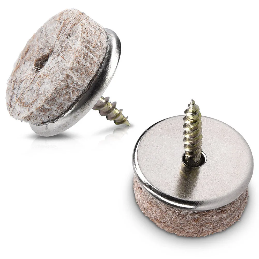 20 шт. мебель войлочные планеры с винтовым стулом набор для защиты пола JAN88 |