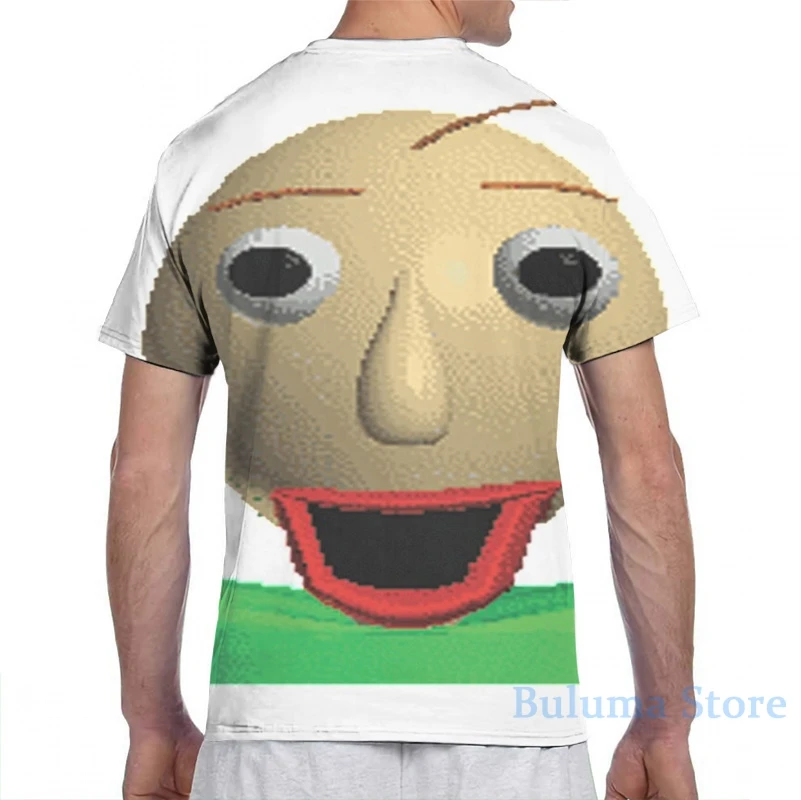 Футболка унисекс с коротким рукавом принтом бальди из Baldis Basics in Education and Learning |