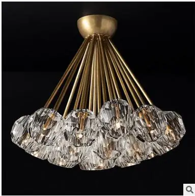 Американская люстра со светодиодной подсветкой креативный роскошный магазин