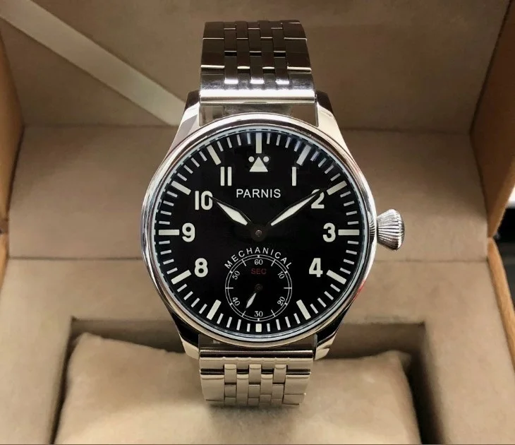 Часы мужские механические 44 мм с черным циферблатом 6498|watch men|watch men watchwatch watch |