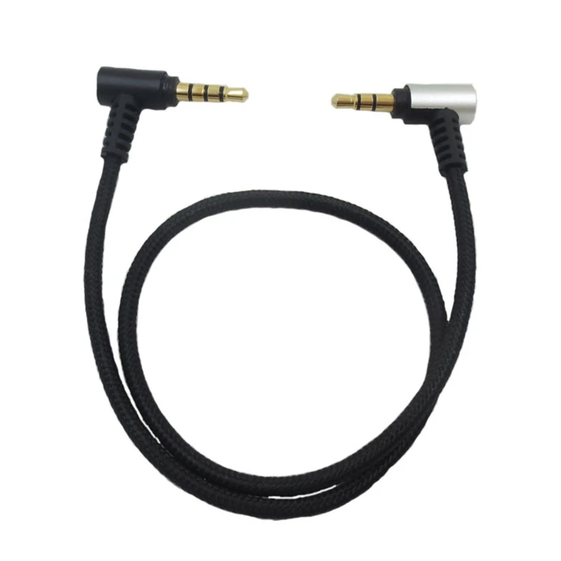 

3,5 мм кабель адаптера TRS к TRRS, соединительный микрофонный кабель, спиральный микрофонный шнур, совместимый с iPhone смартфоном для Rode SC7