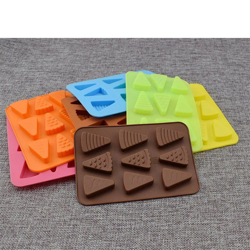 Треугольник Aomily в форме арбуза сыра 3D Кремниевая фотография сделай сам