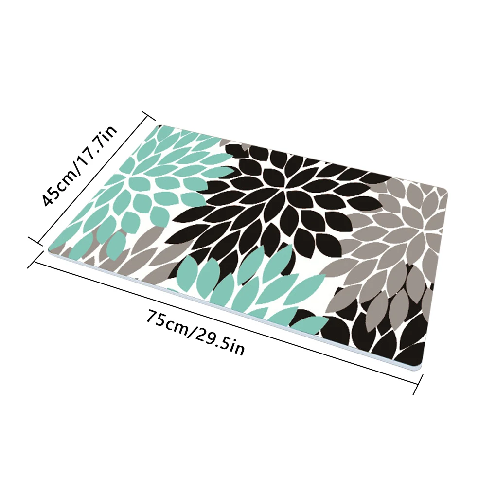 

Floor Carpet Bathroom Bohemian Style Non-slip Area Rug Living Room Water Absorbent Floor Mat