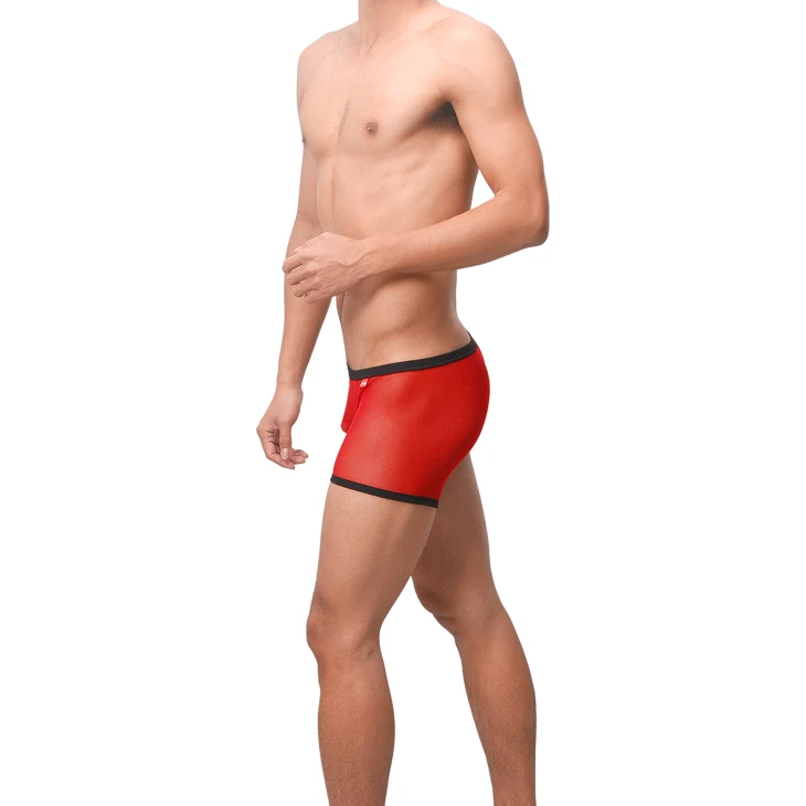 Сексуальное нижнее белье для геев мужские прозрачные сетчатые боксеры шорты