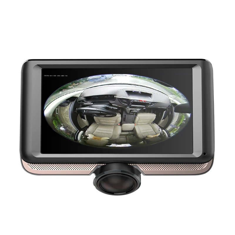

dvr dash cam touch screen 1080p 360 panoramic degree car video recorder
