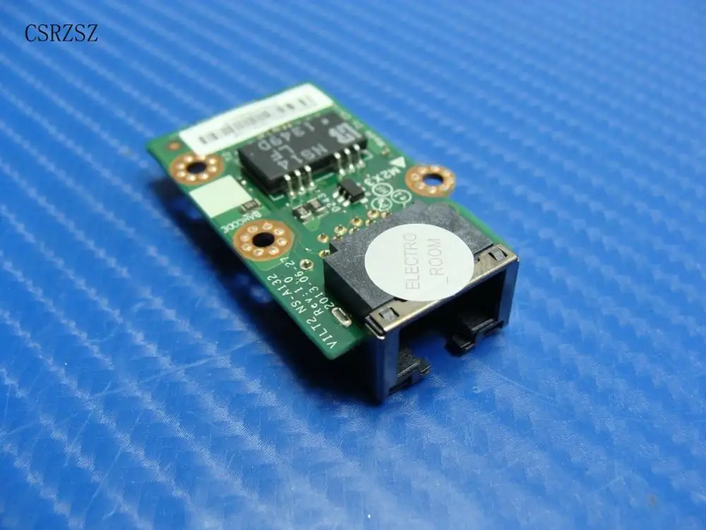 Подлинная для lenovo Thinkpad T440P LAN Ethernet Нижняя плата RJ45 NS A132 04X5392|Компьютерные кабели и