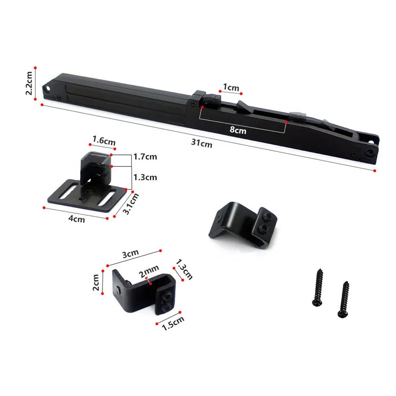 1 компл. мягкий механизм закрытия двери сарая пружинный буфер скользящий демпфер