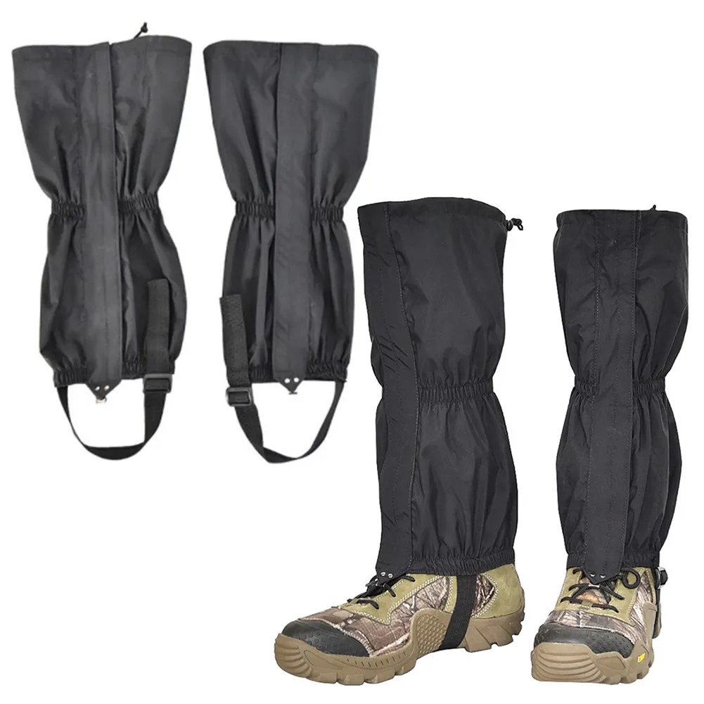 

1Pair Waterproof Legging Gaiters Snowproof Hiking Climbing Skiing Desert Leg Cover Outdoor Camping Boots Shoes Protective Covers