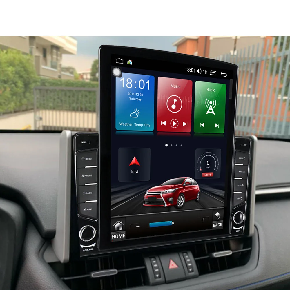 Android 10 6 + 128 ГБ для TOYOTA RAV4 2019 2020 2021 Автомобильная Мультимедийная аудиосистема радио