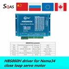 1 шт. HBS860HHBS86H Гибридный Сервопривод переменного тока 20-80V DC 30-110V SW1-SW8 RS232 для Nema34 закрыть петли серводвигатель