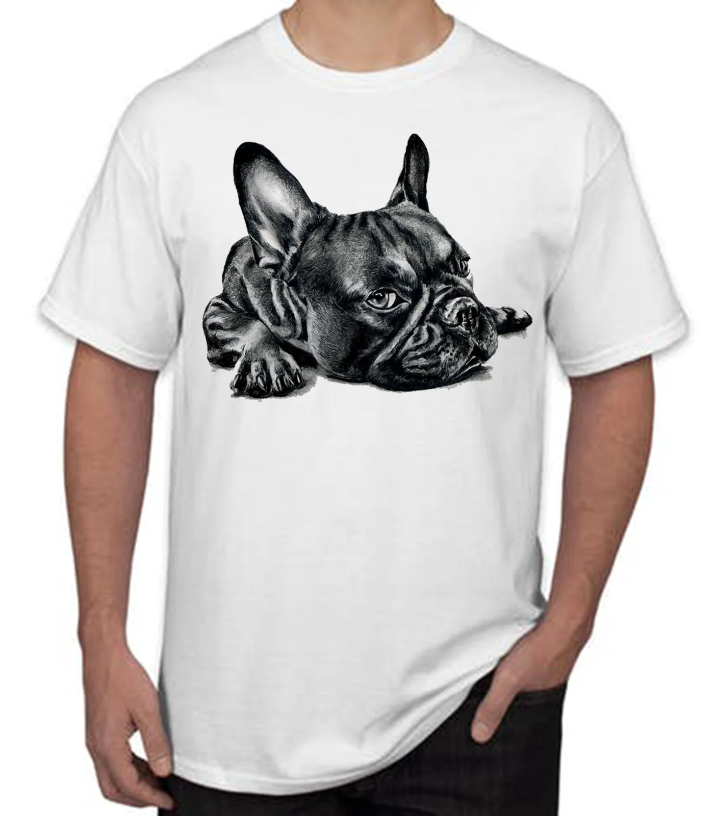 

Summer Short Sleeve Cotton T Shirt Mens Womens Child'S Children'S Kids T-Shirt French Bulldog Pet Puppy Dogcustomized Tshirts