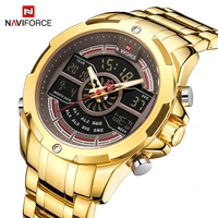 naviforce watches for men top luxury brand business quartz men%e2%80%99s watch stainless steel waterproof wristwatch relogio masculino
