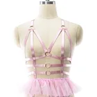 Женский кружевной бюстгальтер в стиле панк