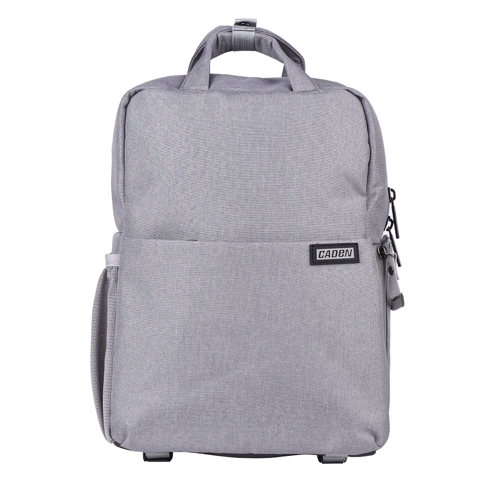 CADeN L5 Shockproof Waterproof DSLR Camera Backpack Leisure Travel Shoulder Bag for Canon Nikon Sony DSLR and Lens Laptop - Цвет: Светло-зеленый