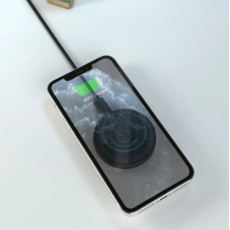 

15W Magnetic Wireless Charger For IPhone 12 Por Max 12mini Fast Wireless Charging For iPhone 12 Wireless Chargers Air Vent stand