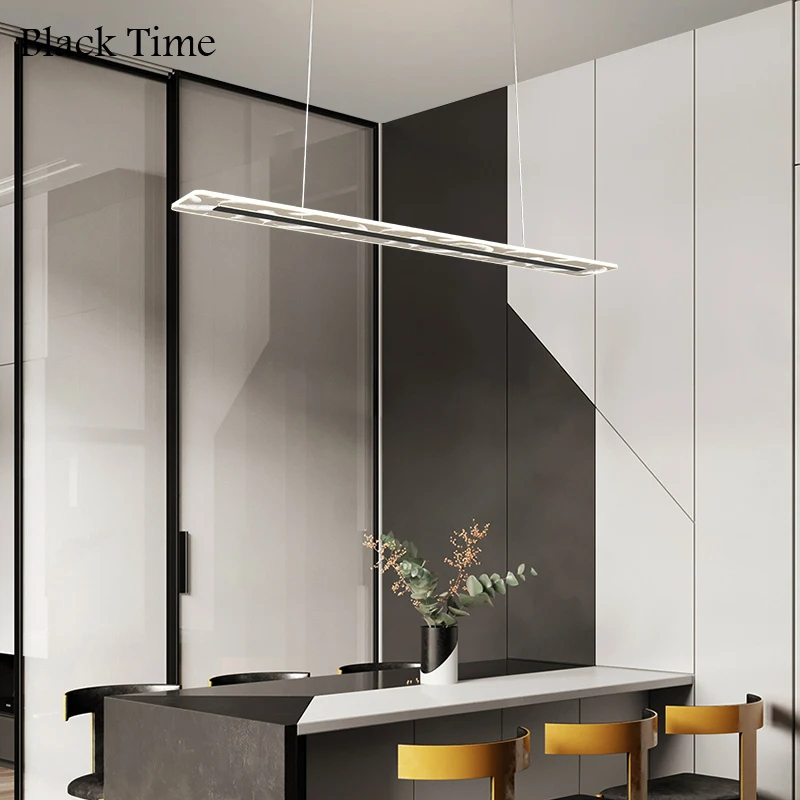 Современный светодиодный подвесной светильник для гостиной столовой кафе