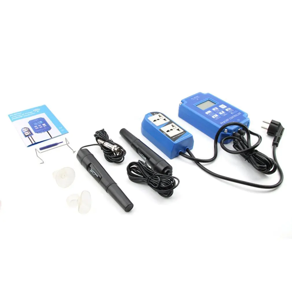 

PH-803W Wifi Monitoring Digital PH&ORP Controller BNC Probe Water Quality Tester For Hydroponics Swimming Pool Aquarium