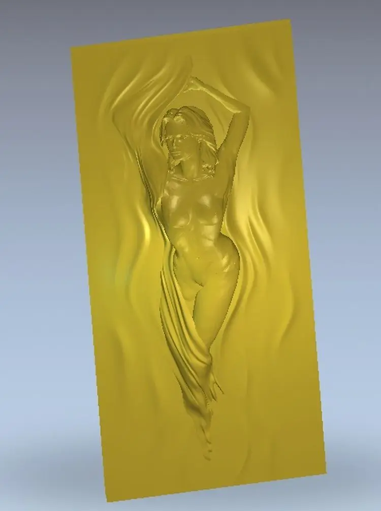 3d модель рельеф для ЧПУ в формате STL файлов girl_nude_11 | Инструменты