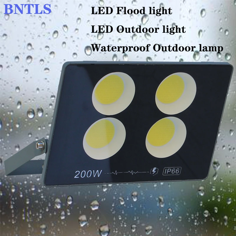

LED Flood Light 200W 300W 400W 500W 600W IP65 110V/220V Spotlight Reflcetor Outdoor Lighting Wall Lamp Floodlight