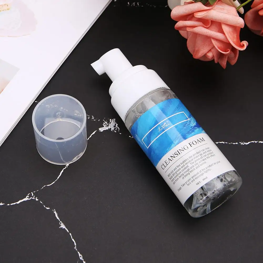 60 мл мощное очищающее мягкое пенящееся моющее средство для наращивания ресниц RXJC