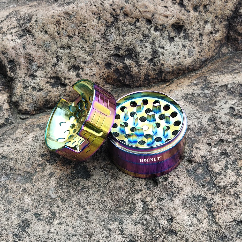 Металлическая курительная мельница HORNET с держателем для сигар 2 5 дюйма 4 шт.
