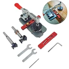 35 мм шарнирный сверлильный зажим деревообрабатывающий сверлильный направляющий локатор для сверления отверстий с креплением Открыватель отверстий из алюминиевого сплава шаблон дверные шкафы