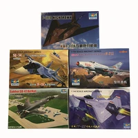 1 144 assemble fighter plastic model kit building set china russia usa military aircraft mini sand table toy