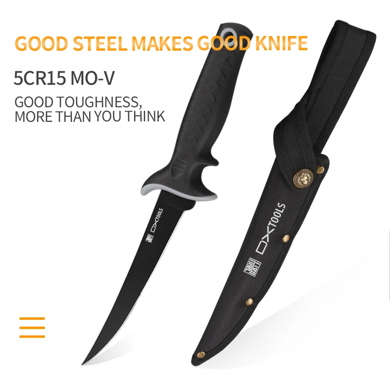 TOLIMER нож для рыбы на открытом воздухе с портативным футляром костей суши сашими