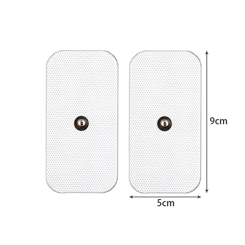 

2Pcs/lot 5*9cm Slimming Massager Ems Nerve Muscle Stimulator Patch Electrode Pads For Tens Acupuncture Physiotherapy Machine