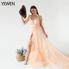 Богемное Тюлевое платье макси на бретельках платья для беременных для женщин волшебные платья для фотографов халат для фотосессии YEWEN