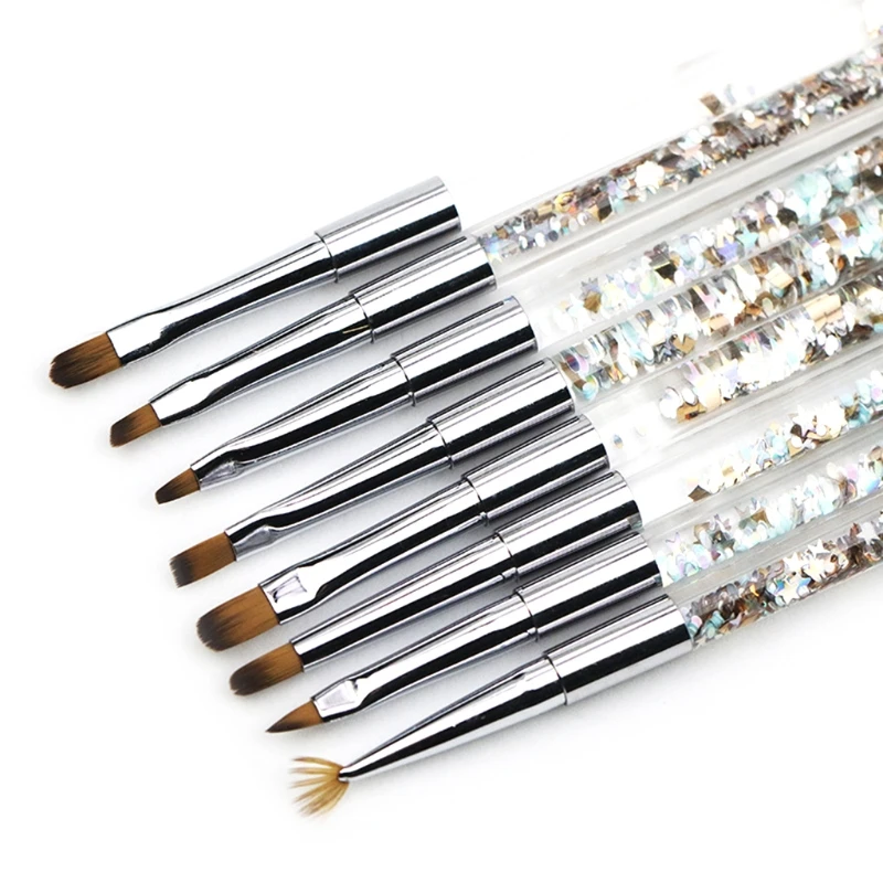 

Acrylic Nail Brush UV Gel Lacquer Painting Liner Pen Manicure Pedicure Kit for Nails Art Tool