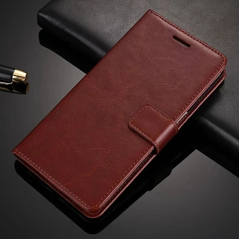 Кожаный чехол-бумажник с откидной крышкой для XIAOMI Mi 8 SE Lite 6 A1 A2 5X 6X Redmi 3S 4A 5A 5 Plus 6A Note