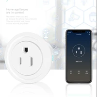 american rules smart plug wifi smart home power monitor remote voice control timer socket work with tuya smartlife app