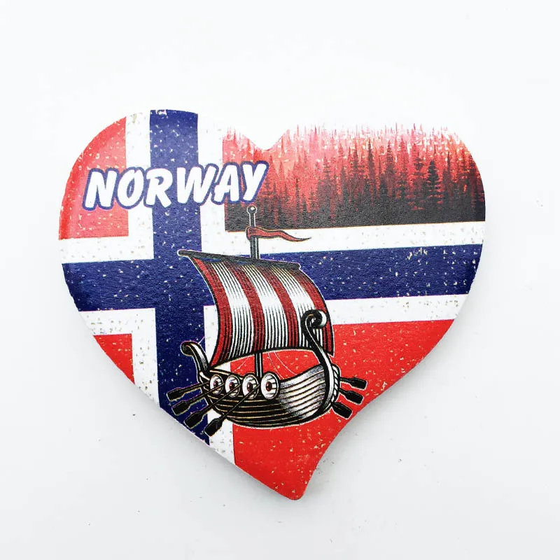 Магнит на холодильник (Норвегия) креативное путешествие памятные ремесла 33D