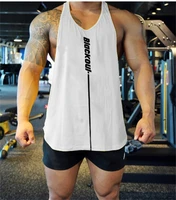 2022 new men tank top gyms workout fitness bodybuilding sleeveless shirt male cotton clothing sports singlet vest men undershirt