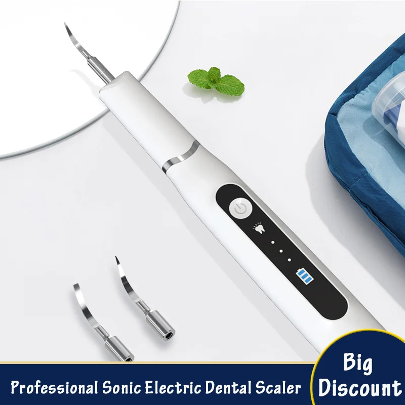 

2022 электрический зубной скалер Ультра звуковой профессиональный ультразвуковой инструмент для удаления расчесок Портативный USB зарядка о...