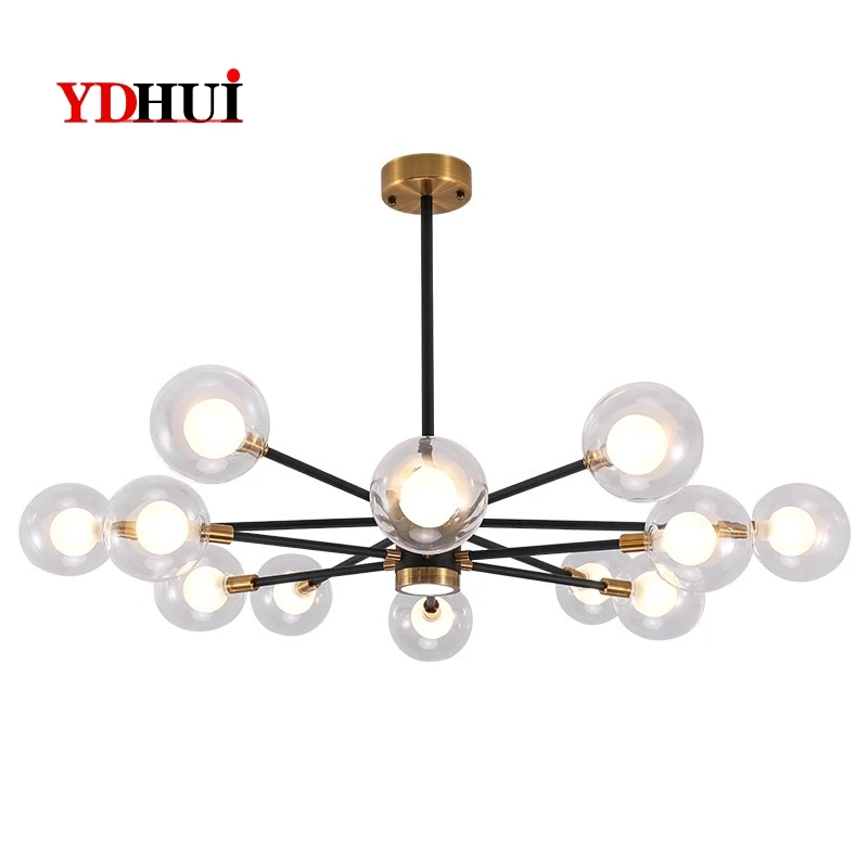 

Living room lamp light magic beans ball individuality creative luxury postmodern contracted golden bedroom restaurant droplight