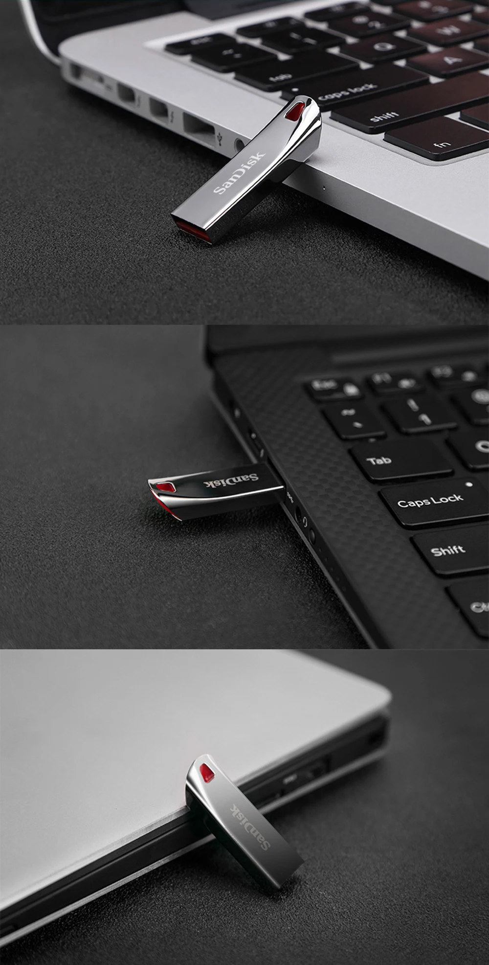 Флеш-накопитель sandisk CRUZER FORCE CZ71 USB2.0, 64 ГБ, 32 ГБ, 16 ГБ, мини-накопитель, флешки, поддержка официальной проверки