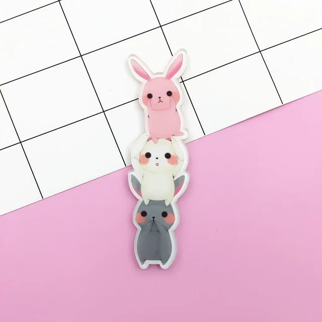 2488Y 1 шт. милые Мультяшные значки на булавке Kawaii значок значки на рюкзак значки на одежду акриловые значки - Цвет: 2488Y