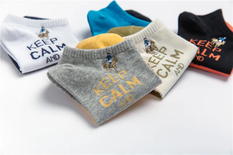 Носки мужские летние хлопковые 5 пар повседневные с надписью в подарок 2020|Мужские