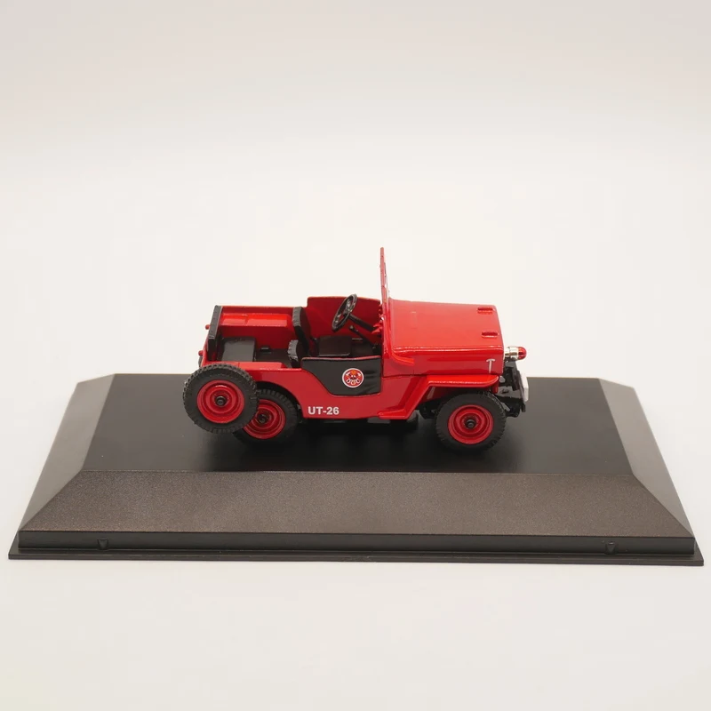 Ixo 1:43 JEEP Willys Body de Bombeiros литая модель автомобиля металлическая Игрушечная машина |