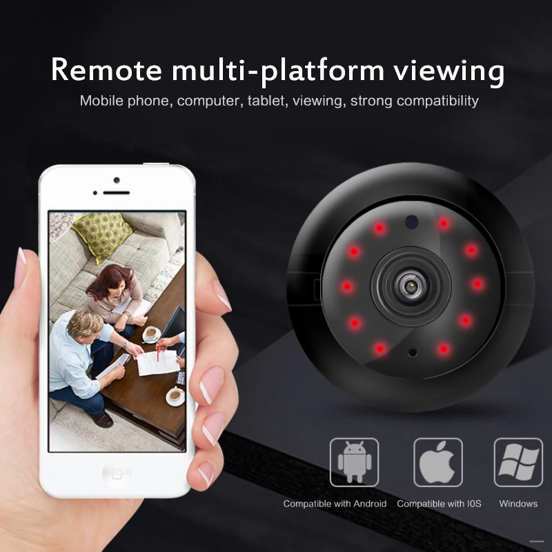

New 1080P Mini Wireless WIFI IP Camera Remote Smart Home Security Camera NEW Home Security Camera Baby Monitor App Monitoring