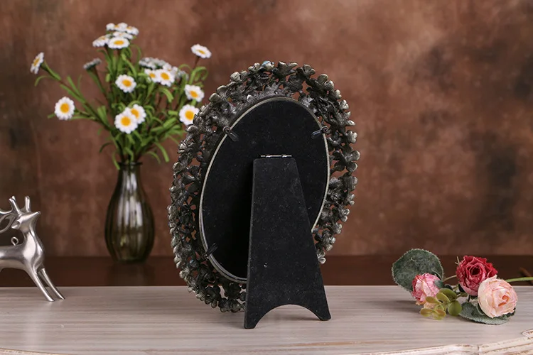 Свадебные украшения винтажная Серебряная фоторамка набор фоторамки для фото