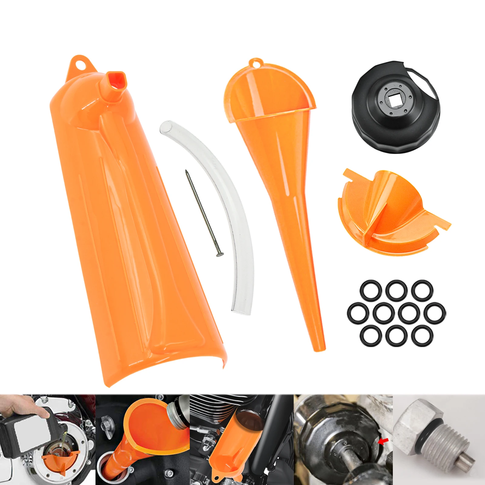 Крышка воронки масляного фильтра мотоцикла первичная наполнительная крышка