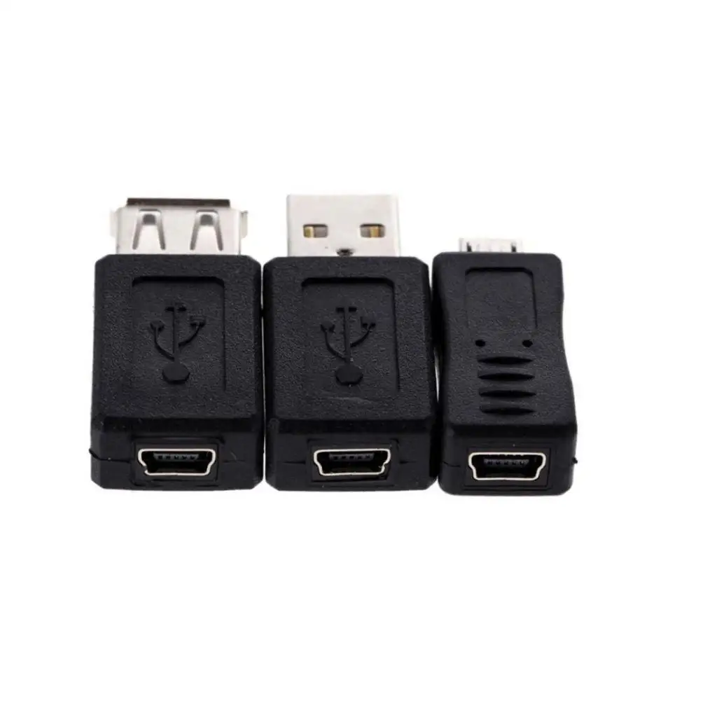 12 шт./лот 12 в 1 OTG адаптер конвертер комплект USB 2,0 мужчин и женщин микро мини USB2.0 муфты Mix Set A& B длинный удлинитель конвертер