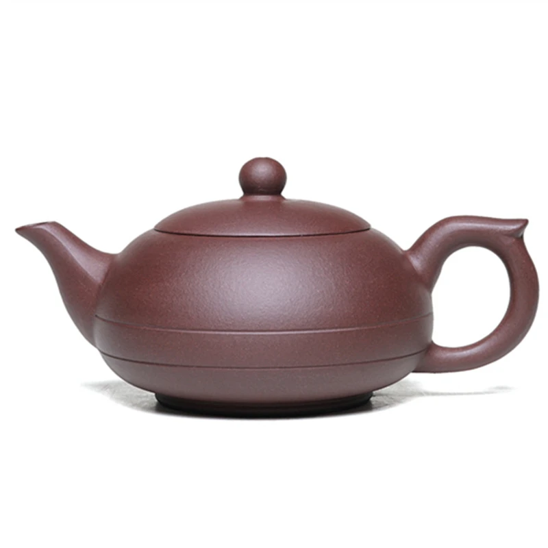 

Yixing Фиолетовый Глиняный чайный горшок, знаменитый ручной работы, сырая руда, фиолетовая глина, стандартный чайный набор, китайский чайный н...