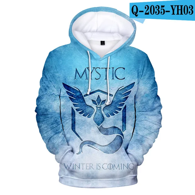 3dwy-1033 Pikachu Pokemon Go 3D Graphic Sweatshirt Hoodies Men Women Umbreon Sweatshirts Hoodie Men Pullover Boys Game Jacket Clothes - Цвет: 3dwy-1033