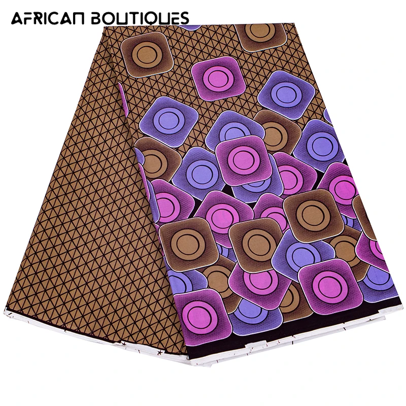 

Оригинальная Ткань из натурального воска Анкара 2021 ткань с Африканским принтом для свадебного платья ткань африканская ткань вощеная ткан...