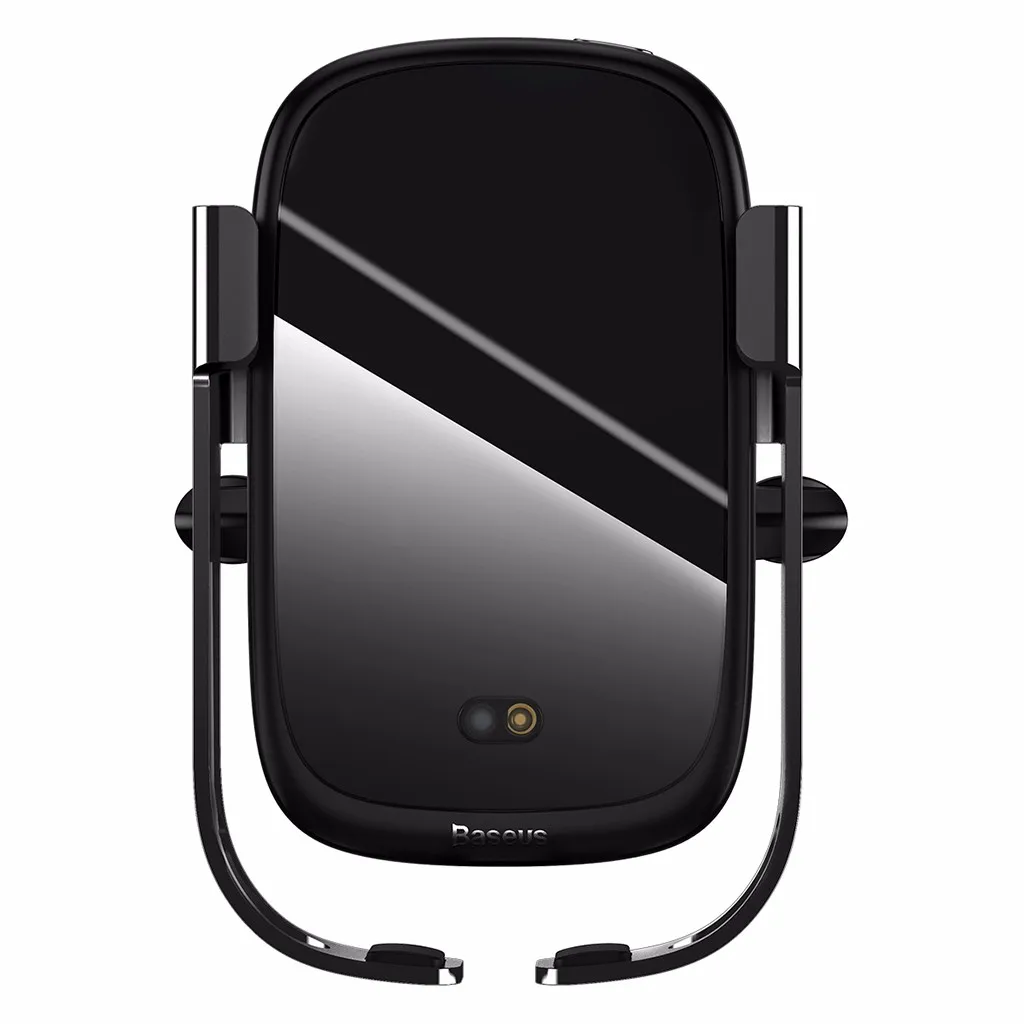 10 Вт Qi Беспроводное Автомобильное зарядное устройство для iPhone автомобильное беспроводное зарядное устройство интеллектуальное инфракрасное Быстрое беспроводное зарядное устройство для автомобильного телефона
