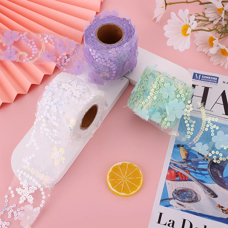 10 ярдов/рулон декоративная органза 8 см | Дом и сад